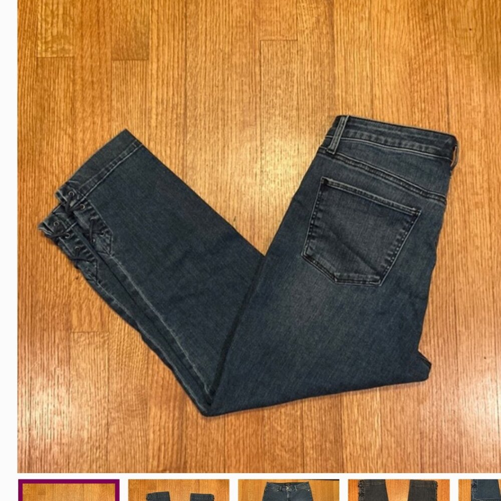 EUC women's Talbots Flawless Five-pocket cropped jeans - Picture 8 of 8
